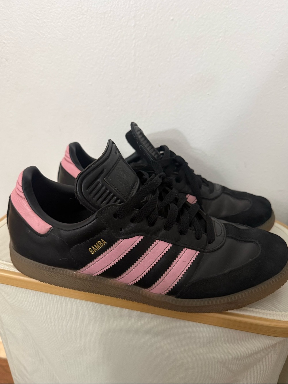 Adidas Samba Inter Miami CF Black & Pink Sneakers Men’s Size 9.5